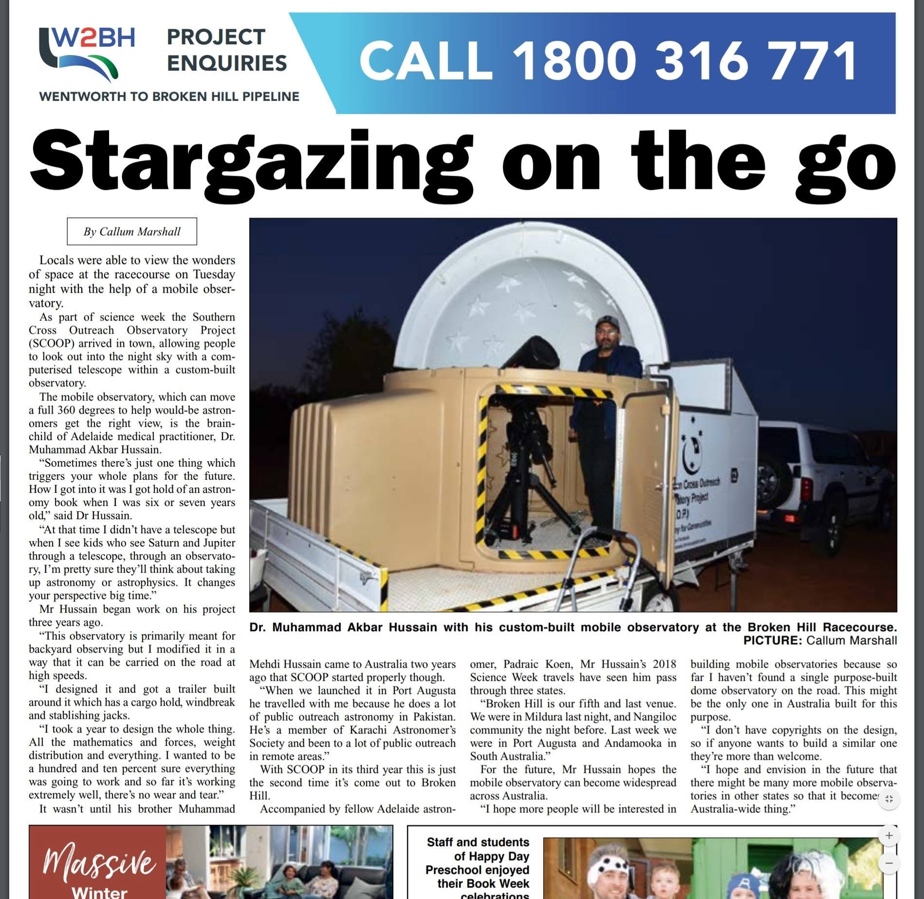 Broken Hill outreach 2018, photograph 5